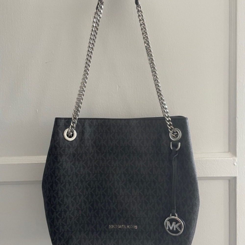 Michael Kors Medium Shoulder Bag with Silver Accents